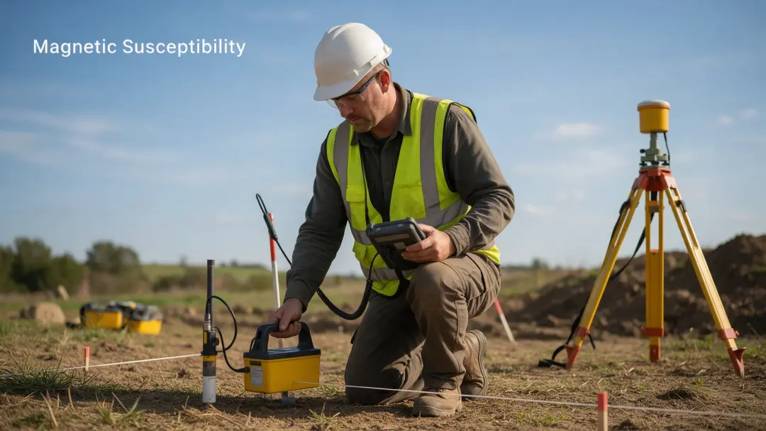 What Magnetic Susceptibility Surveys Reveal What Magnetic Susceptibility Surveys Reveal Image